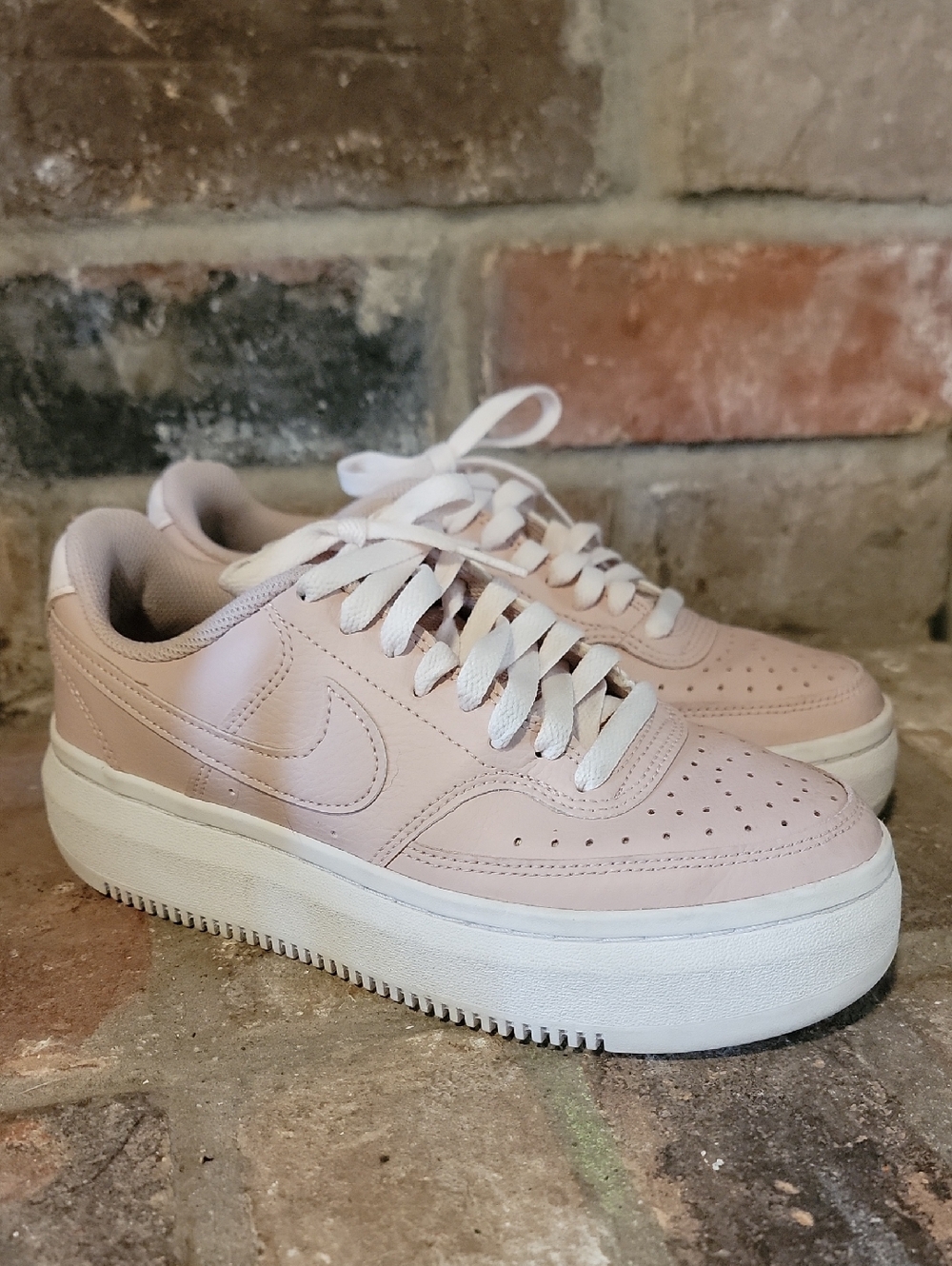 Nike Women’s Platform Sneakers - Light Pink